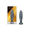 Jet Destructor Carbon Metallic Black Butt Plug