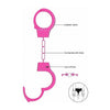 Ouch Beginners Handcuffs Metal Pink