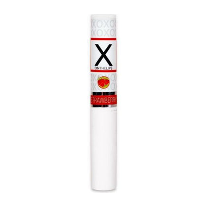 X On The Lips Buzzing Lip Balm With Pheromones Sizzling Strawberry .75 Ounce