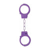 Ouch Beginners Handcuffs Metal Purple