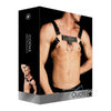 Ouch Costas Solid Structure 2 Black Chest Harness