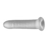Perfect Fit Fat Boy Micro Ribbed Sheath 6.5 inches Clear