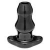 Double Tunnel Plug X-Large Black