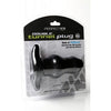 Double Tunnel Plug X-Large Black