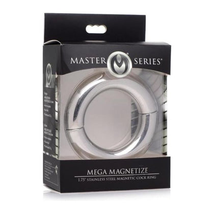 Mega Magnetize Stainless Steel Magnetic Cock Ring