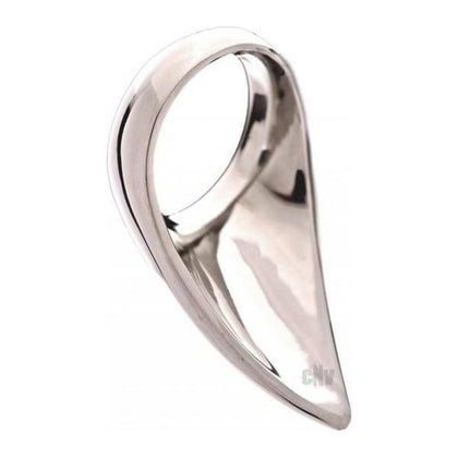 Stainless Steel  Stainless Steel Tear Drop Cock Ring (45mm)  In Clamshell