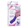 7x Finger Bang Her Pro Silicone Vibrator - Purple