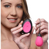10x Silicone Vibrating Egg - Pink
