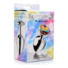 Bootysparks Rainbow Prism Heart Anal Plug  - Medium