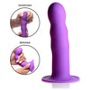 Squeeze-It Squeezable Wavy Dildo