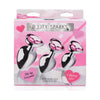 Booty Sparks Pink Heart Gem Anal Plug Set