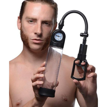 Trigger Penis Pump With Built In Pressure Gauge