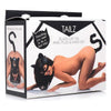 Cat Tail Anal Plug And Mask Set Black