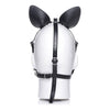 Dark Horse Pony Head Harness With Silicone Bit Black O/S