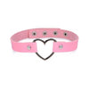 Sweet Heart Chrome Heart Pink Choker