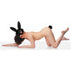 Tailz Bunny Tail Anal Plug And Mask Set Black