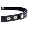 Dark Heart Chrome Black Choker Black O/S