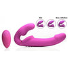 10X Evoke Ergo Fit Inflatable & Vibrating Strapless Strap-On Dildo