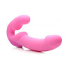 Urge Silicone Strapless Strap On Vibrating With Remote Pink