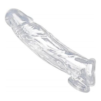 Size Matters Realistic Penis Enhancer + Ball Stretcher Clear