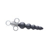 Silicone Graduated Beads Lubricant Launcher Black