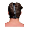 Head Harness With 1.65 Inches Ball Gag Black Leather