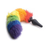 Tailz Rainbow Tail Silicone Butt Plug