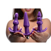 Trinity Vibes 4 Piece Vibrating Anal Plug Set