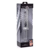 Brutus Glass Dildo Thruster Clear