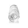 Drops Anal Links Glass Dildo Clear