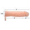 2 Inches Silicone Penis Extension Beige