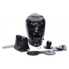 Muzzled Universal BDSM Hood Removable Muzzle Black