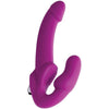 Strap U Vibrating Strapless Silicone Strap On Dildo Pink