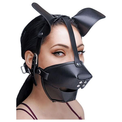 Pup Puppy Play Hood And Breathable Ball Gag