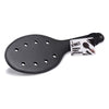 Spanking Rounded Paddle With Holes Black