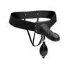 Pumper Inflatable Hollow Strap On Black