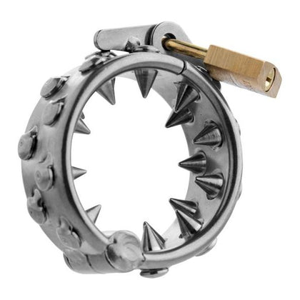 Impaler Locking CBT Ring With Spikes