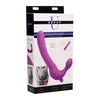 Royal Revolver Vibrating Strapless Silicone Strap On Dildo