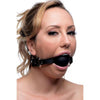 Strict XL 2 Inches Silicone Ball Gag Black O/S