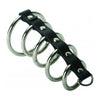 Strict 5 Ring Chasity Device Black