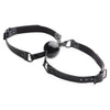 Doppleganger Silicone Double Mouth Gag Black