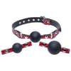 Crimson Tied Triad Interchangeable Silicone Ball Gag