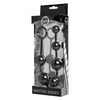 Serpent 6 Silicone Beads Of Pleasure Black