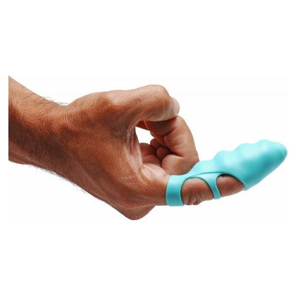 Finger Bang Her Vibe Teal Blue Finger Vibrator