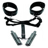 Acquire Easy Access Thigh Harness With Wrist Cuffs