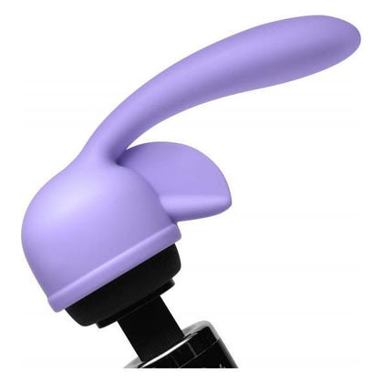 Fluttering Kiss Dual Stimulation Wand Attachment Purple