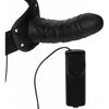 Deluxe Vibro Erection Assist Hollow Silicone Strap On