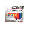 Peekaboos Pride Glitters Rainbows & Hearts - Pack Of 2