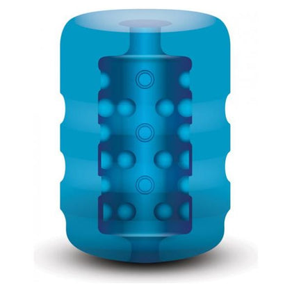 Zolo Backdoor Beaded Texture Pocket Stroker Blue