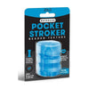 Zolo Backdoor Beaded Texture Pocket Stroker Blue